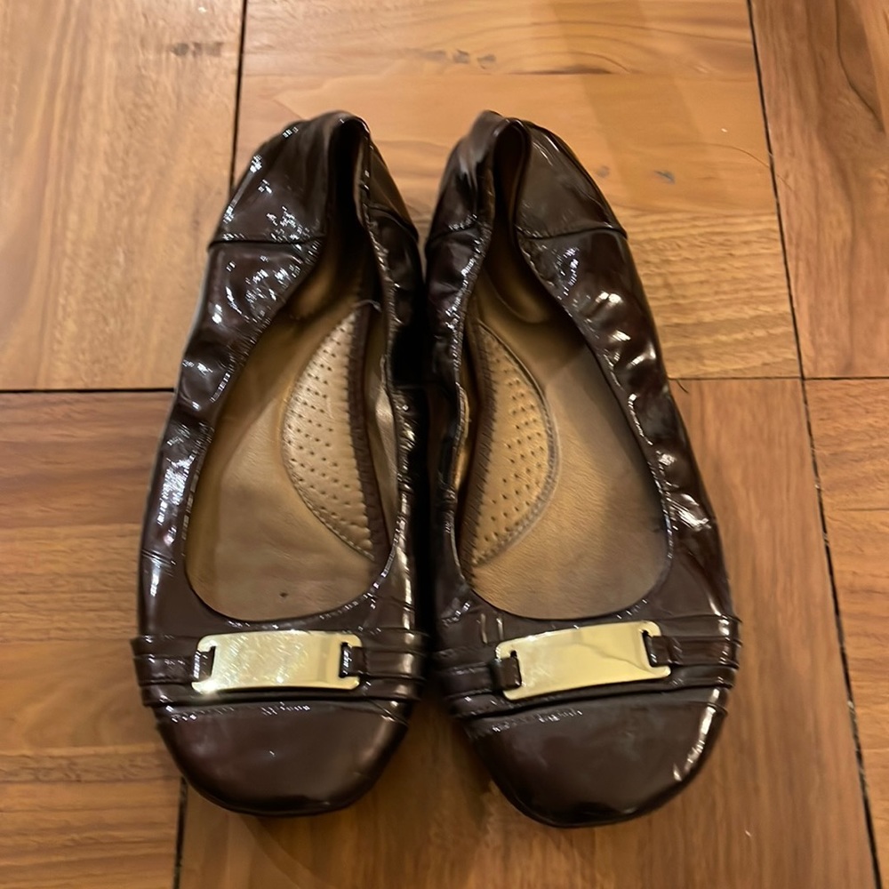Bass Women’s Shoes Dark Chocolate Lovey Ballet Flats